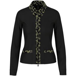 Marc Cain - Jersey Jas - Zwart - Dames