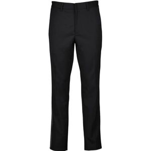 Diesel, Heren, Broeken, Zwart, Maat: M Wol,