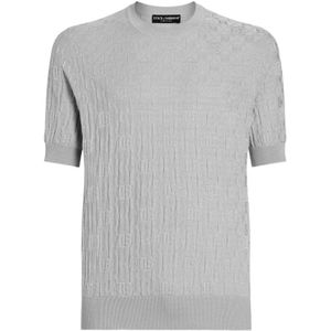 Dolce & Gabbana, Heren, Truien, Grijs, Maat: M