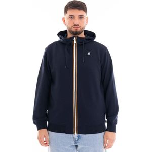 K-Way, Heren, Sweatshirts & Hoodies, Blauw, Maat: S