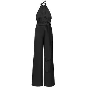 Pinko, Dames, Jumpsuits & Playsuits, Zwart, Maat: S Poliester,
