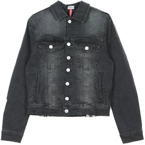 Kappa, Heren, Jassen, Zwart, Maat: L Katoen,