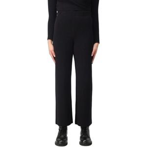 Kaos, Dames, Broeken, Zwart, Maat: S Viscose,
