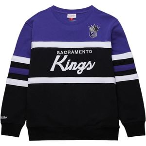 Mitchell & Ness, Heren, Sweatshirts & Hoodies, Zwart, Maat: S Fleece,