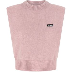 Rotate Birger Christensen, Dames, Truien, Roze, Maat: XS Wol,