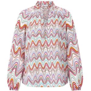 Herzen's Angelegenheit, Dames, Blouses & Shirts, Veelkleurig, Maat: L Zijde,