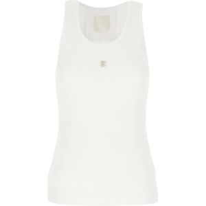 Givenchy, Dames, Tops, Wit, Maat: S Katoen,