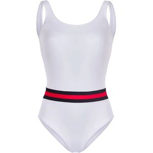 Ines de la Fressange Paris, Dames, Badkleding, Wit, Maat: M Polyamide,