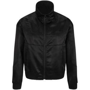 Saint Laurent, Heren, Jassen, Zwart, Maat: XL Viscose,