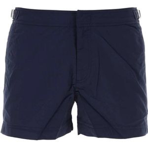 Orlebar Brown, Heren, Badkleding, Blauw, Maat: W32 Nylon,