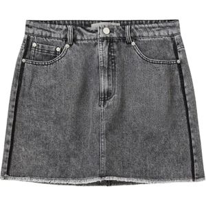 Sofie Schnoor - Dafnesw Rok - Grijs - Denim Rok - Katoen