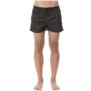 Roberto Cavalli, Heren, Badkleding, Groen, Maat: M Poliester,