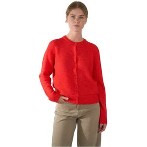 Samsøe Samsøe, Dames, Truien, Rood, Maat: XS Wol,