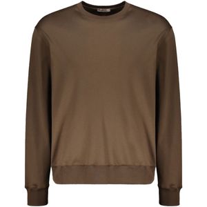 Herno, Heren, Sweatshirts & Hoodies, Groen, Maat: L Katoen,