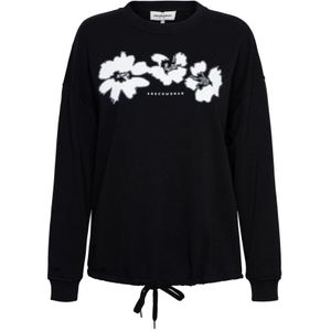 &Co Woman, Dames, Tops, Zwart, Maat: S Katoen,