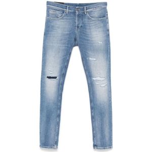 Dondup, Heren, Jeans, Blauw, Maat: W36 Denim,