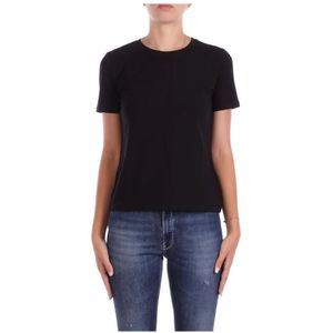 Max Mara, Dames, Tops, Zwart, Maat: M Katoen,