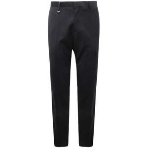 Guess, Heren, Broeken, Blauw, Maat: 3XL Leer,