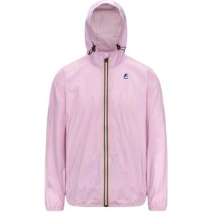 K-Way, Heren, Jassen, Roze, Maat: L Nylon,