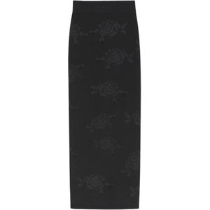 Liviana Conti, Dames, Rokken, Zwart, Maat: XL Nylon,