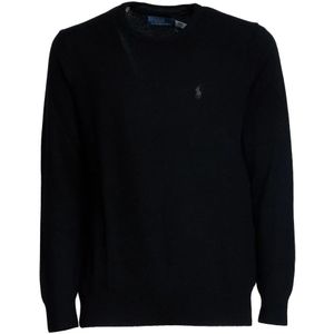 Polo Ralph Lauren, Heren, Truien, Zwart, Maat: S Wol,