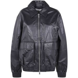 Studio Nicholson, Heren, Jassen, Zwart, Maat: XS