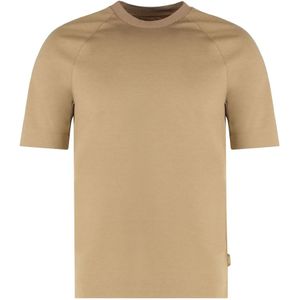Hugo, Heren, Tops, Beige, Maat: M Wol,
