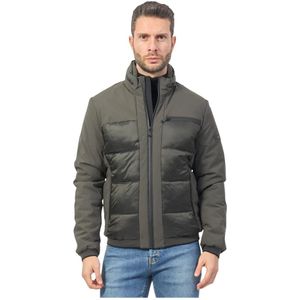 YES Zee, Heren, Jassen, Groen, Maat: M Poliester,