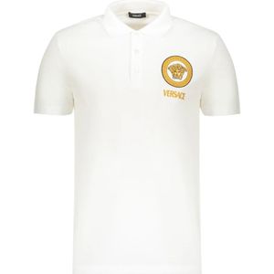 Versace, Heren, Tops, Wit, Maat: 3XL Katoen,