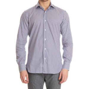 Barba, Heren, Overhemden, Veelkleurig, Maat: S Katoen,