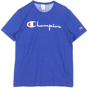 Champion, Heren, Tops, Blauw, Maat: XL