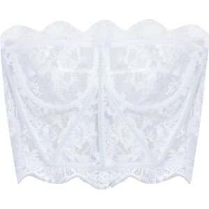 Dolce & Gabbana, Dames, Tops, Wit, Maat: 2XS Katoen,