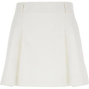 Plain, Dames, Rokken, Wit, Maat: 2XS