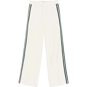 Adidas, Dames, Broeken, Wit, Maat: L Velours,