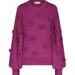 Fabienne Chapot, Dames, Truien, Roze, Maat: XS Katoen,