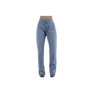 Versace Loose-fit Jeans , Blue , Dames , Maat: W32