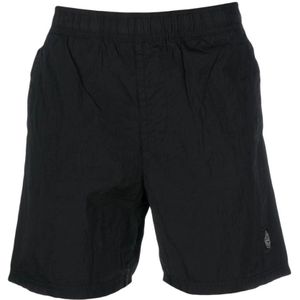 Stone Island, Heren, Badkleding, Zwart, Maat: L Polyamide,