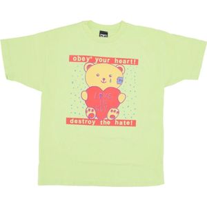 Obey, Heren, Tops, Groen, Maat: M Katoen,