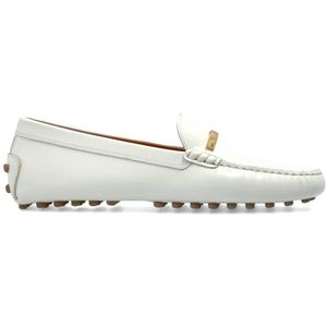 Tod's Leren Loafers , White , Dames , Maat: 38 1/2 EU