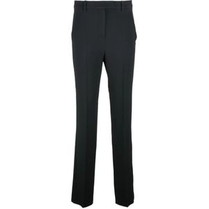 Emporio Armani, Dames, Broeken, Blauw, Maat: XS Poliester,