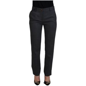 Dolce & Gabbana - Main Line Collection - Broek - Zwart - Mid Waist - Tapered