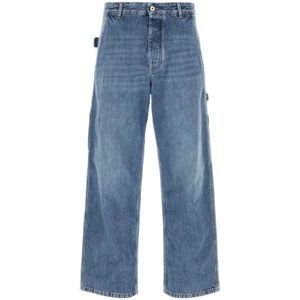 Bottega Veneta, Heren, Jeans, Blauw, Maat: L