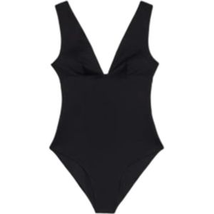 Saint Barth, Dames, Badkleding, Zwart, Maat: S Polyamide,