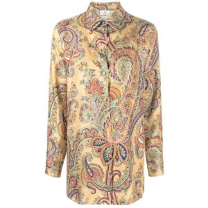 Etro, Dames, Blouses & Shirts, Veelkleurig, Maat: S Zijde,