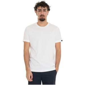 Fay, Heren, Tops, Wit, Maat: XL Katoen,