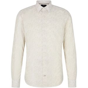 Joop!, Heren, Overhemden, Beige, Maat: 2XL Katoen,