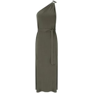 Max Mara, Dames, Jurken, Groen, Maat: XS Viscose,
