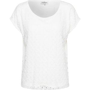&Co Woman, Dames, Tops, Wit, Maat: XS Zijde,