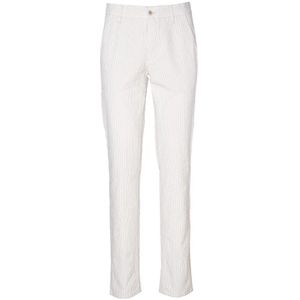 Club OF Comfort, Heren, Broeken, Wit, Maat: L Katoen,