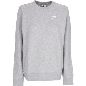 Nike, Dames, Sweatshirts & Hoodies, Grijs, Maat: L Fleece,